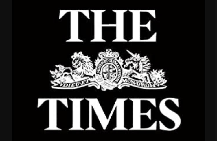 THE TIMES logo